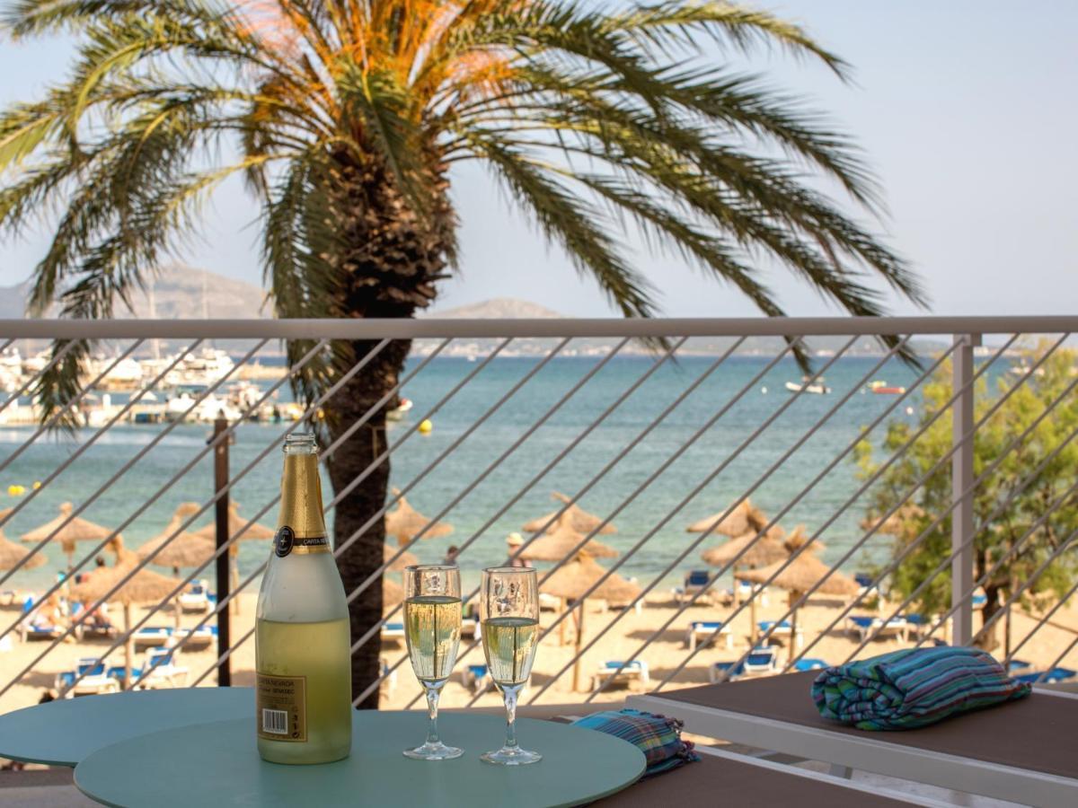 'Can Ventet' First Line Beach Port de Pollenca Luaran gambar