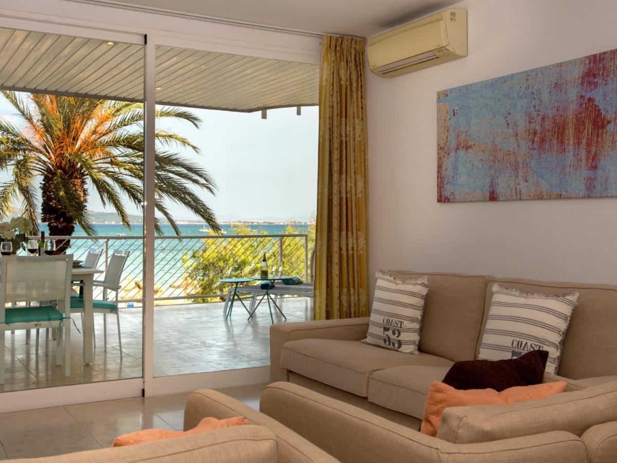 'Can Ventet' First Line Beach Port de Pollenca Luaran gambar