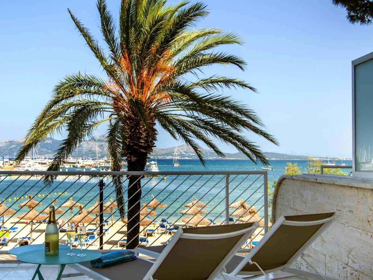 'Can Ventet' First Line Beach Port de Pollenca Luaran gambar