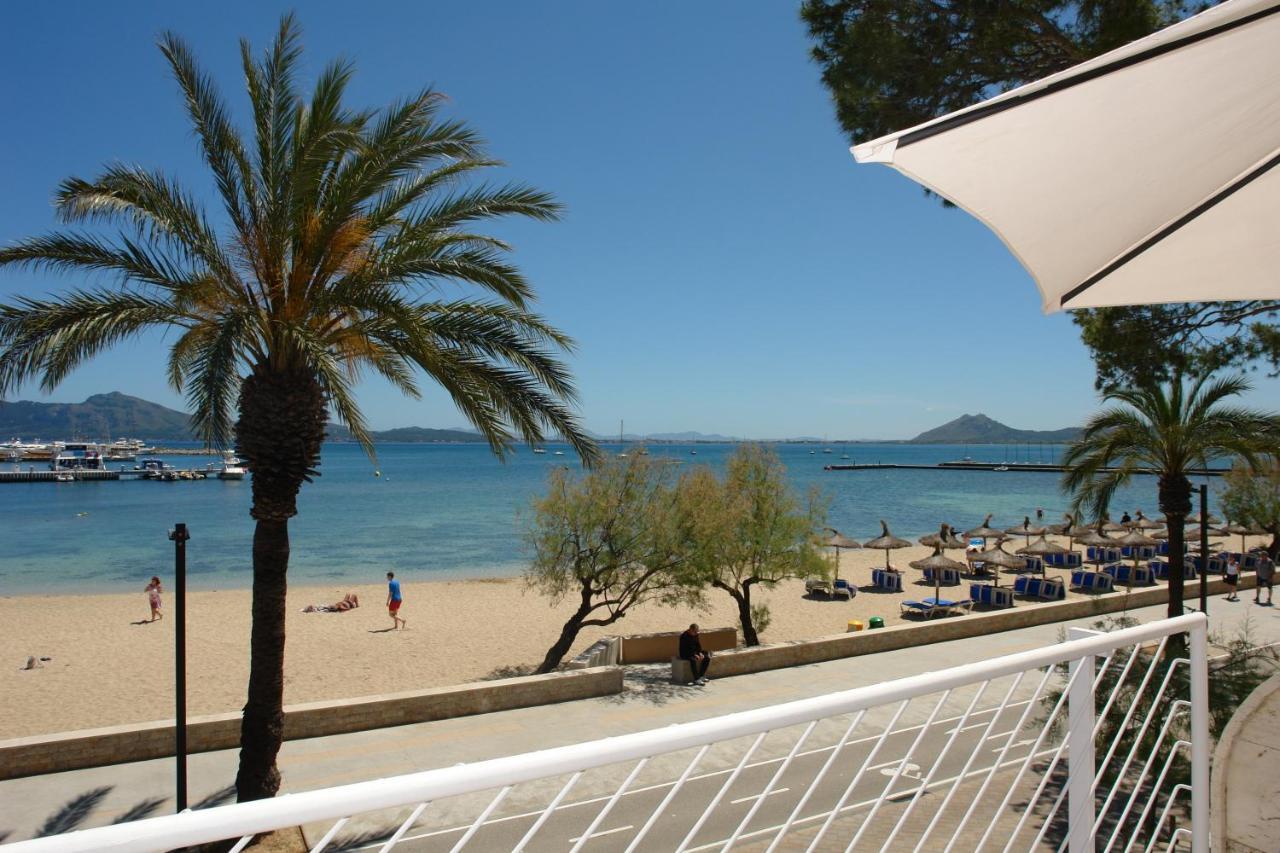 'Can Ventet' First Line Beach Port de Pollenca Luaran gambar